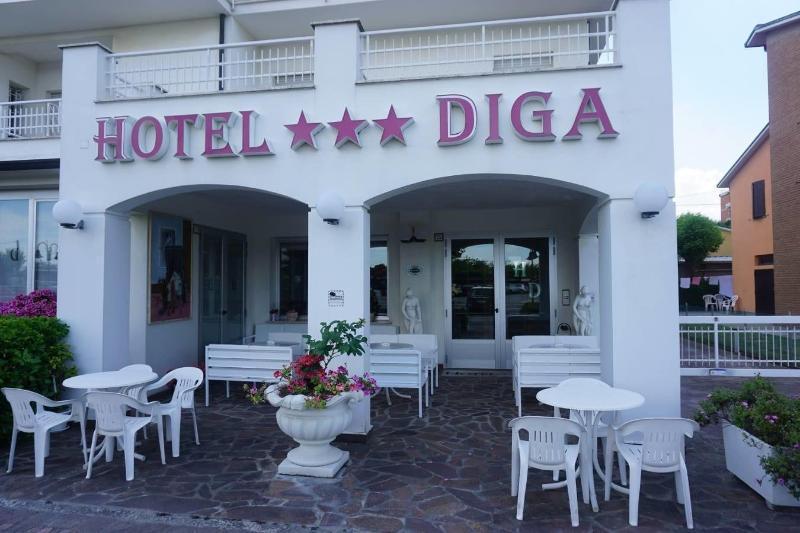 Hotel Diga Marina di Ravenna Exterior foto